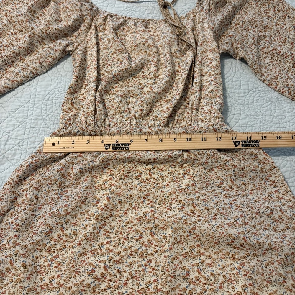 Bohme floral peasant dress. Size small. - Picture 9 of 11